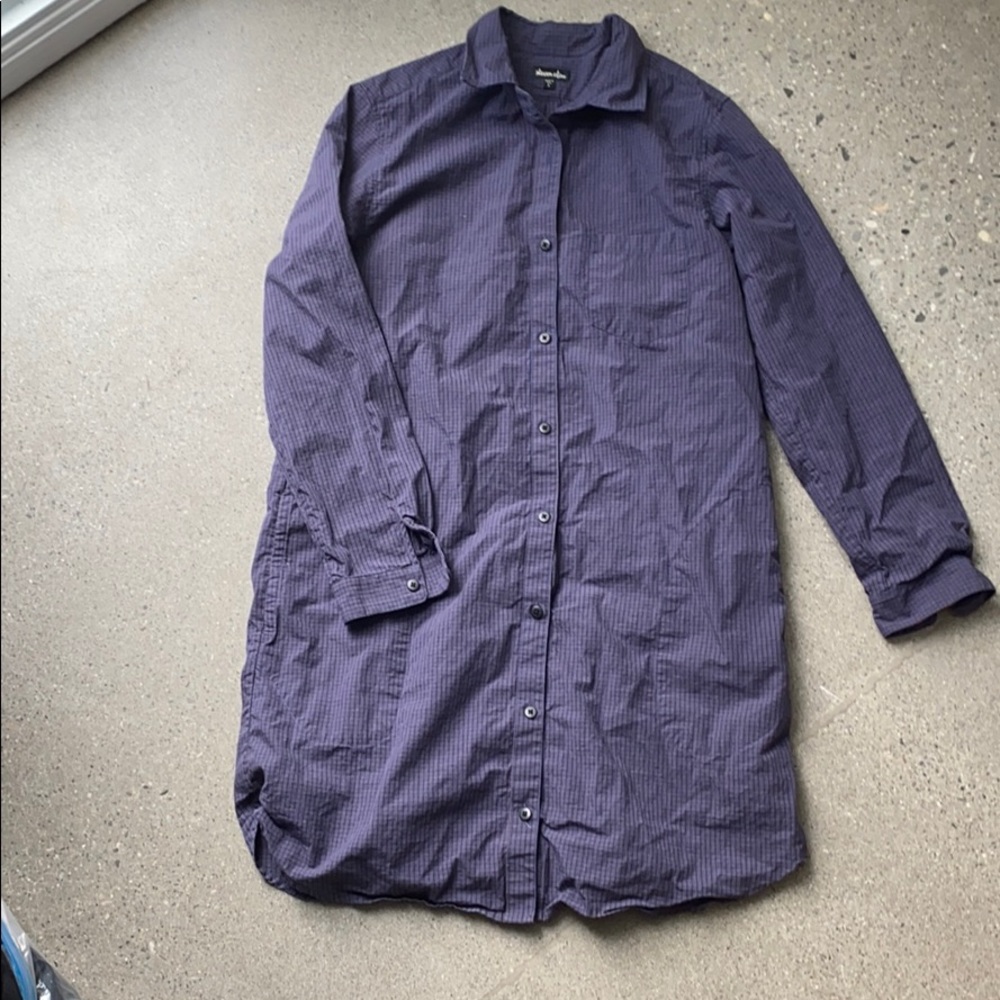 Steven Alan plaid shirtdress